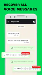 Genesen Gelöschte Nachrichten screenshot