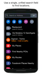Genius Maps Car GPS Navigation screenshot