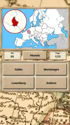 Geographie Europas screenshot