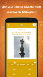 Geschichtsquiz Spiel screenshot