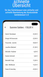 Getränkewart 2.0 - Strichliste screenshot