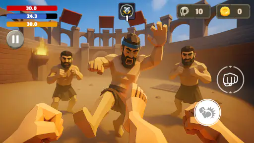 Gladiator-Simulator Arenakrieg screenshot