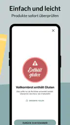 Gluten Free Scanner screenshot