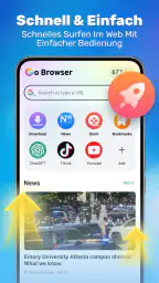 Go Browser - Safe & Fast screenshot
