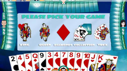 Golden Card Games Tarneeb Trix screenshot