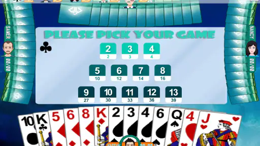 Golden Card Games Tarneeb Trix screenshot