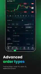 goodcryptoX Handelsterminal screenshot