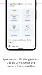 Google One screenshot
