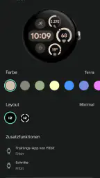 Google Pixel Watch screenshot