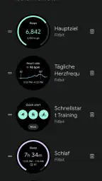 Google Pixel Watch screenshot