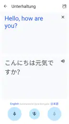Google Übersetzer screenshot