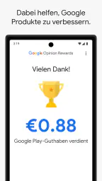 Google Umfrage-App screenshot