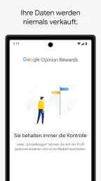 Google Umfrage-App screenshot