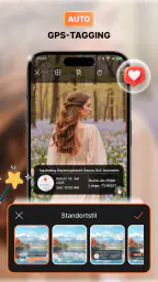 GPS-Foto mit Standort screenshot