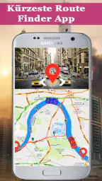 GPS-Navigation: Karte Richtung screenshot