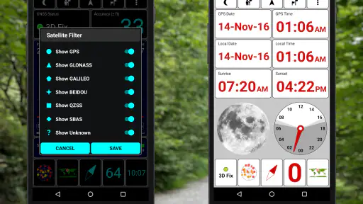 GPS Test Plus Navigation screenshot