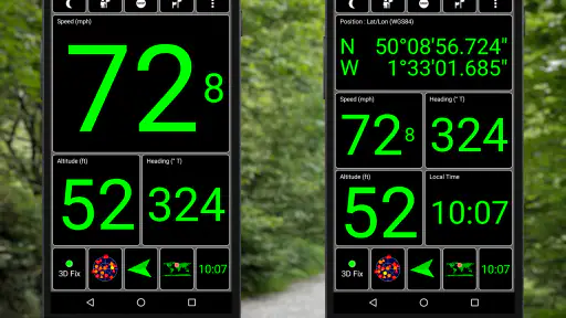 GPS Test Plus Navigation screenshot