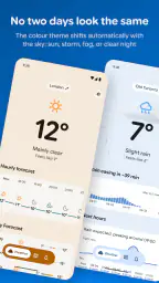 Gradient Weather screenshot