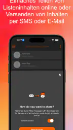 Grosh Einkaufsliste screenshot