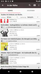 guidemate Audioguide-Plattform screenshot