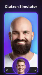 Haare Filter: Haarfarbe Ändern screenshot