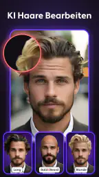 Haare Filter: Haarfarbe Ändern screenshot