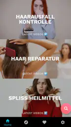 Haarpflege App Deutsch screenshot