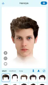 Hairstyle Try On: KI-Frisuren screenshot