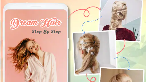 Hairstyles step by step screenshot