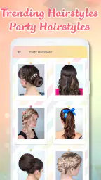 Hairstyles step by step screenshot