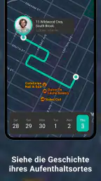 Handy GPS Ortung Geozilla screenshot