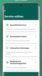 HanseMerkur ServiceApp screenshot