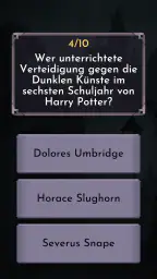 Harry Potter - Fan-Quiz screenshot