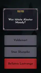 Harry Potter - Fan-Quiz screenshot