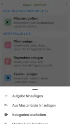 Haus putzen: Aufgaben screenshot