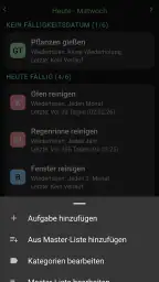 Haus putzen: Aufgaben screenshot