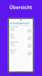 Haushaltsbuch & Ausgaben screenshot