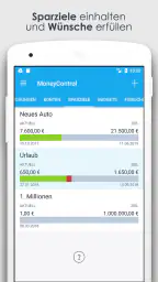 Haushaltsbuch MoneyControl screenshot
