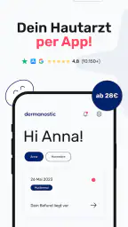 Hautarzt per App - dermanostic screenshot