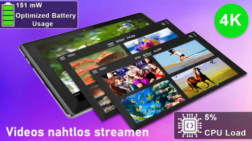 Hd-videoplayer: statusschoner screenshot
