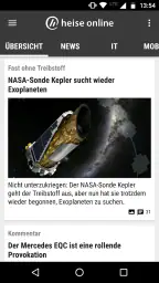 heise online - News screenshot