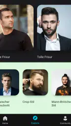 Herren Frisuren App screenshot
