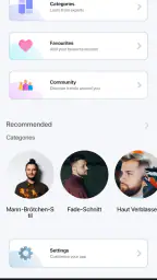 Herren Frisuren App screenshot