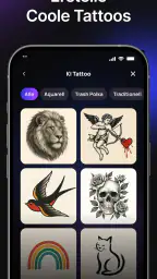 Hexa AI: Erstelle Logo, Design screenshot