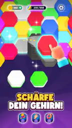 Hexa Sort screenshot