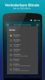 Hi-Q MP3 Recorder (Pro) screenshot