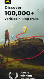 HiiKER: Die Wanderkarten-App screenshot
