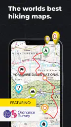 HiiKER: Die Wanderkarten-App screenshot