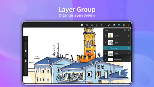 HiPaint - Malen & Zeichnen App screenshot