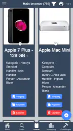 HITS Inventarmanager screenshot